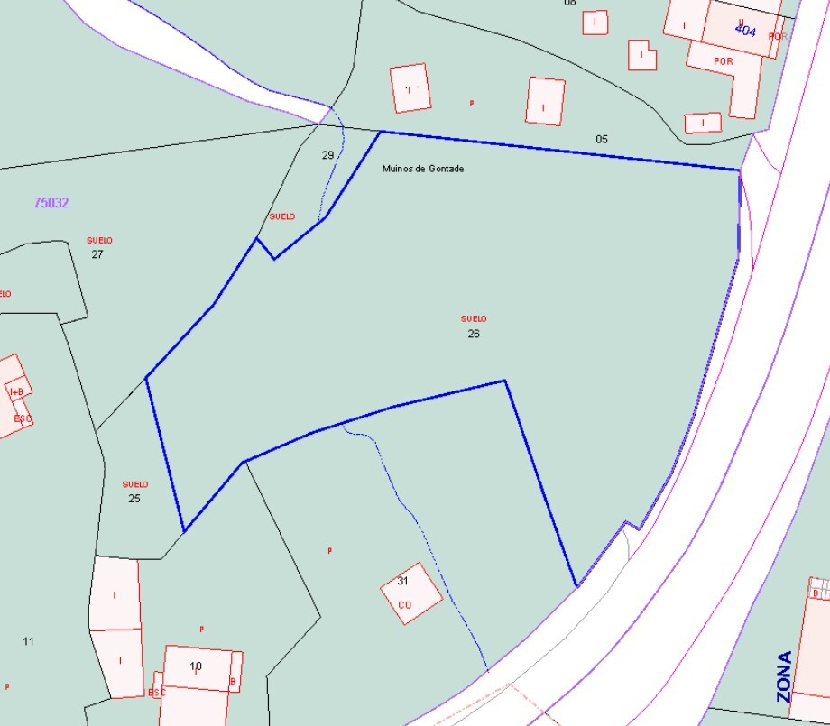 Terreno en Vigo, Pontevedra en venta Plano de solar- Imagen 1 de 2