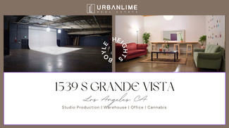 Más detalles para 1539 S Grande Vista Ave, Los Angeles, CA - Naves en alquiler