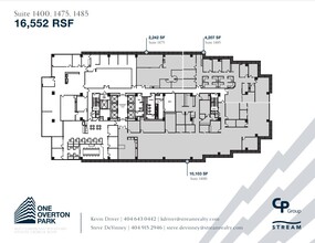 3625 Cumberland Blvd SE, Atlanta, GA en alquiler Plano de la planta- Imagen 1 de 1