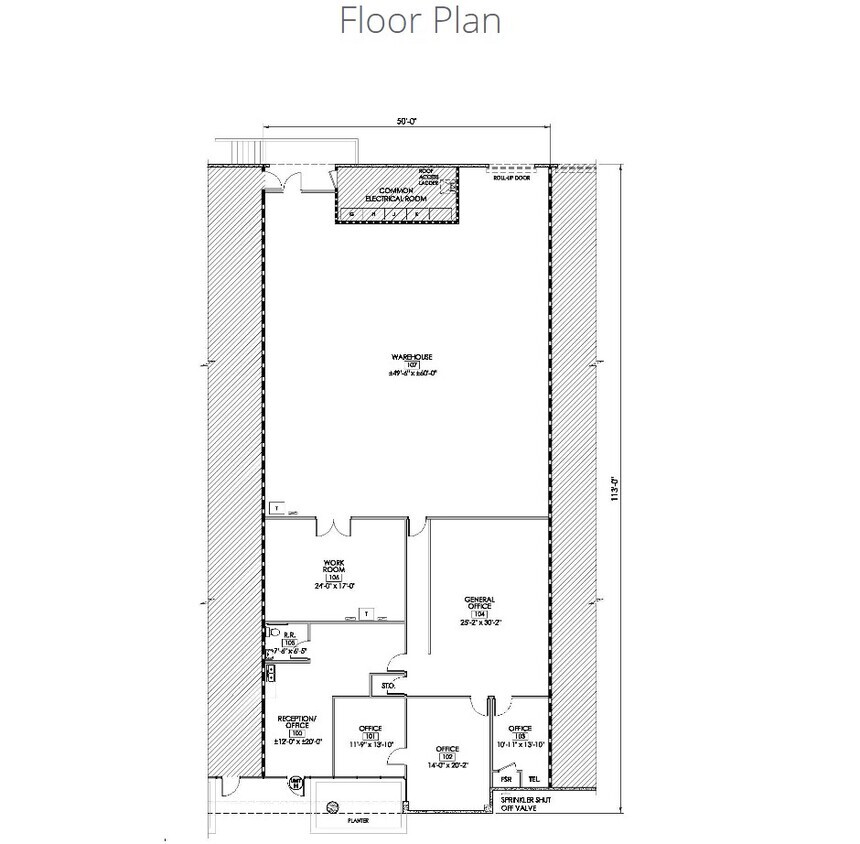 365 Cloverleaf Dr, Baldwin Park, CA en alquiler Plano de la planta- Imagen 1 de 2