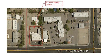 1703-1705 E Fort Lowell Rd, Tucson, AZ - VISTA AÉREA  vista de mapa