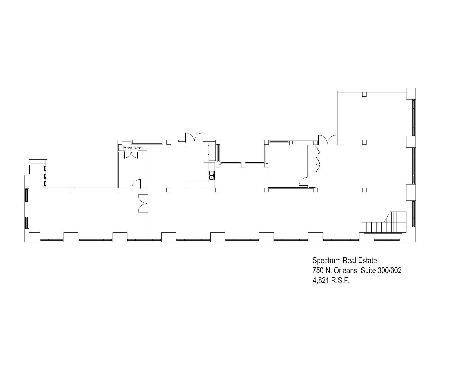 750 N Orleans St, Chicago, IL en alquiler Plano de la planta- Imagen 1 de 1