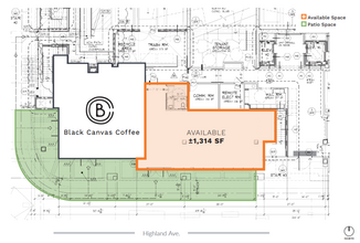 1411 N Highland Ave, Hollywood, CA en alquiler Plano de la planta- Imagen 1 de 1