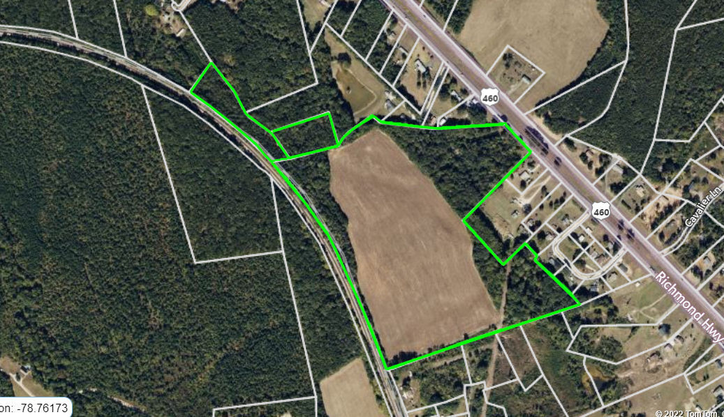 Rt 460 Hwy, Evergreen, VA en venta Vista aérea- Imagen 1 de 4