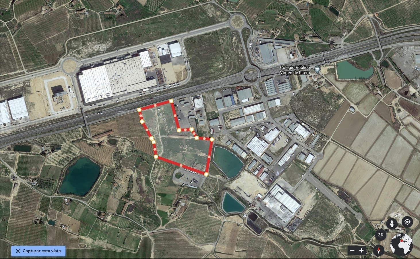 Calle 2, 12, Fraga, Huesca en venta Plano de solar- Imagen 1 de 4