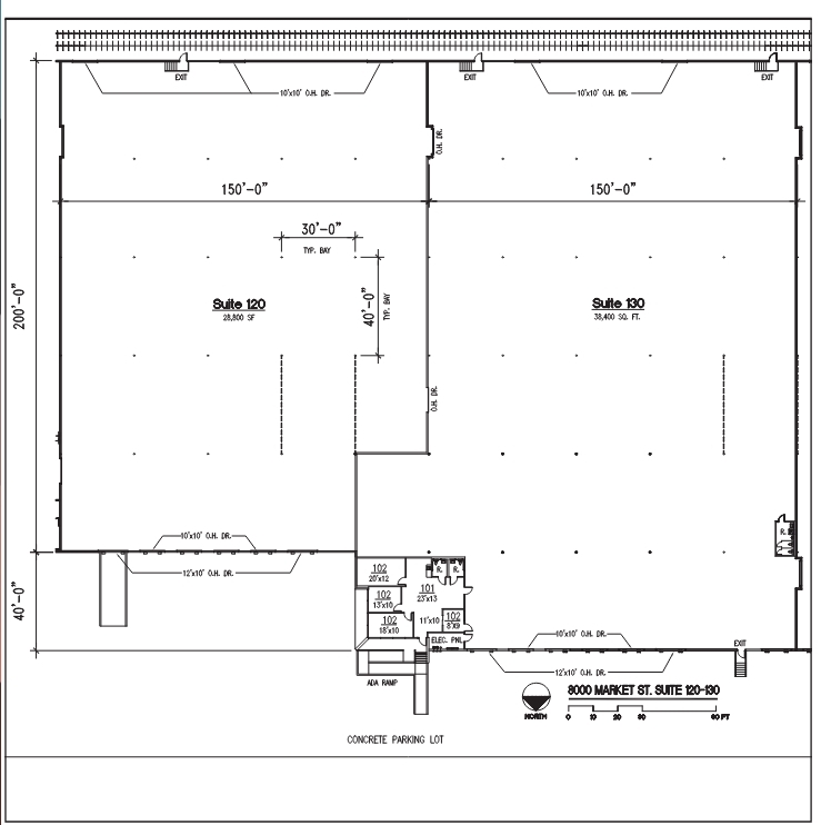 8000 Market St, Houston, TX en alquiler Plano de la planta- Imagen 1 de 1