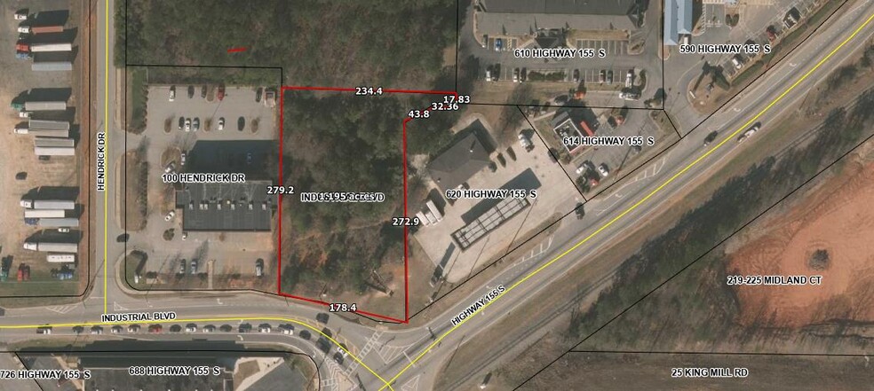 0 Industrial Blvd, Mcdonough, GA en alquiler - Vista aérea - Imagen 2 de 2