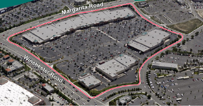 40400-40500 Winchester Rd, Temecula, CA - vista aérea  vista de mapa