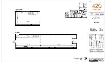 420 Lincoln Rd, Miami Beach, FL en alquiler Plano de la planta- Imagen 1 de 6