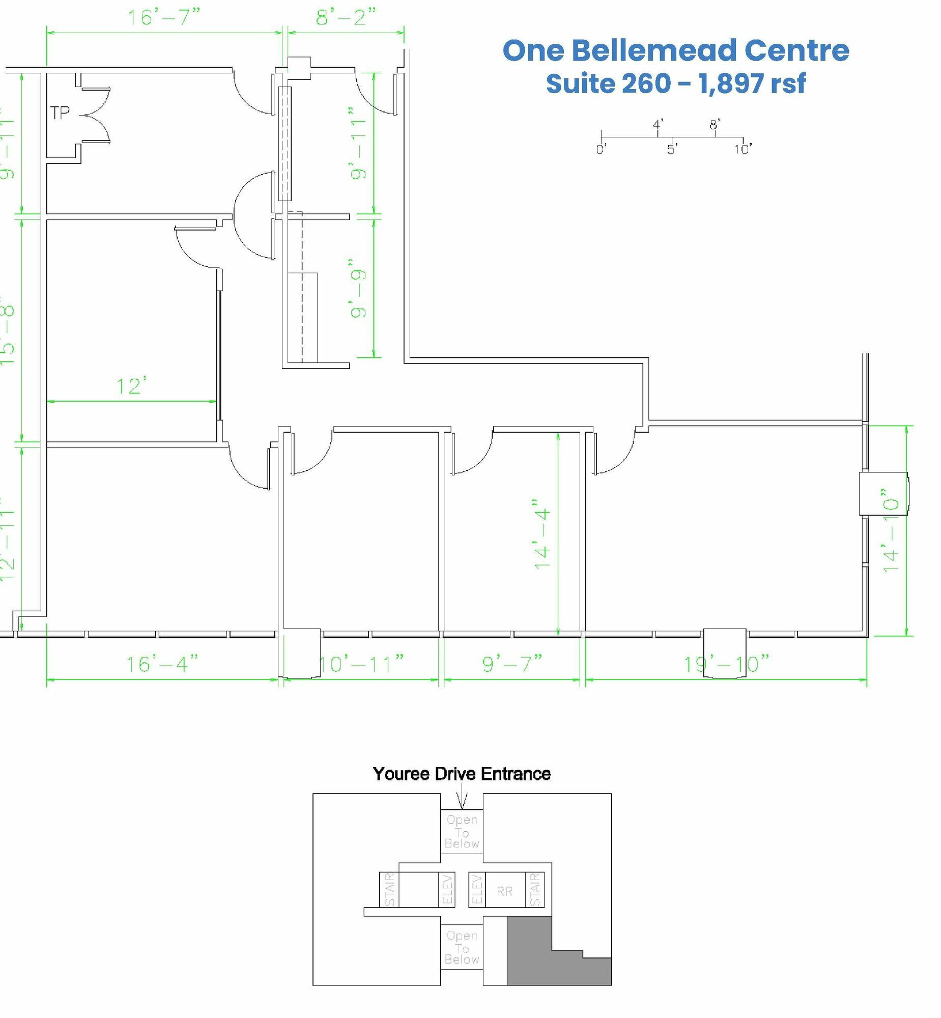 6425 Youree Dr, Shreveport, LA en alquiler Plano de la planta- Imagen 1 de 1