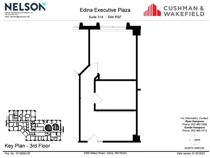 5200 Willson Rd, Edina, MN en alquiler Plano de la planta- Imagen 1 de 1