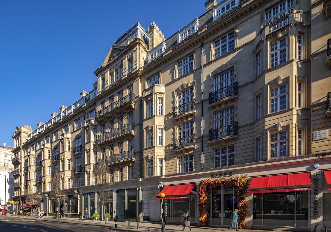 180 Great Portland St, London en alquiler Foto del edificio- Imagen 1 de 4