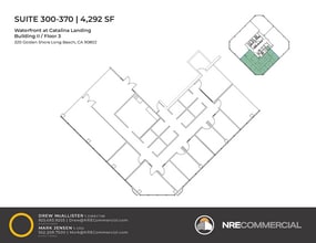 330 Golden Shore, Long Beach, CA en alquiler Plano de la planta- Imagen 1 de 1