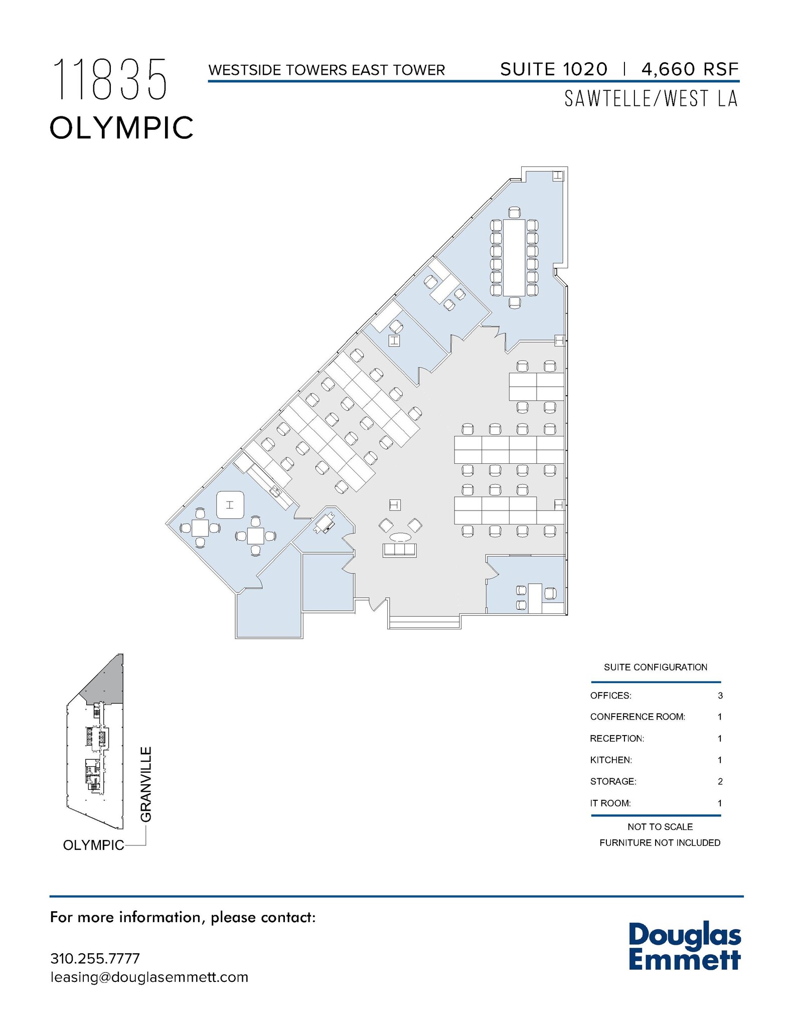 11845 W Olympic Blvd, Los Angeles, CA en alquiler Plano de la planta- Imagen 1 de 1