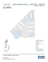 11845 W Olympic Blvd, Los Angeles, CA en alquiler Plano de la planta- Imagen 1 de 1