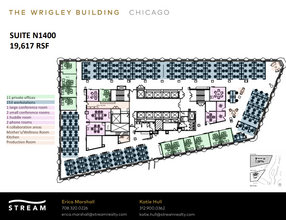 400 N Michigan Ave, Chicago, IL en alquiler Plano de la planta- Imagen 2 de 2