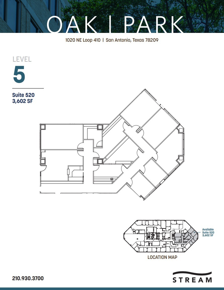 1020 NE Loop 410, San Antonio, TX en alquiler Plano de la planta- Imagen 1 de 1