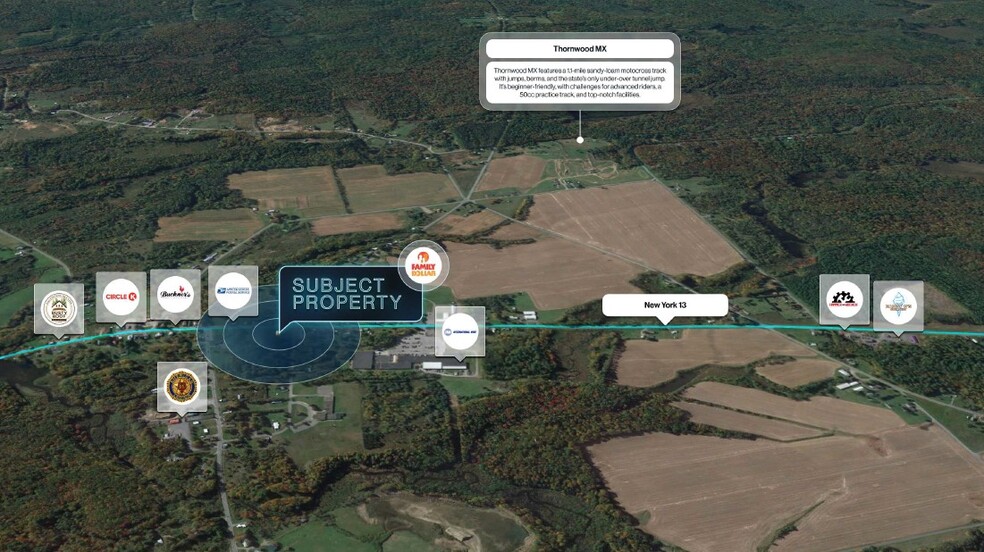 518 State Route 13, Williamstown, NY en venta - Vista aérea - Imagen 2 de 2