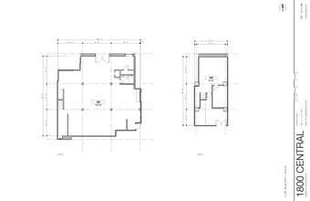 1714-1800 Central St, Kansas City, MO en alquiler Plano de la planta- Imagen 1 de 6