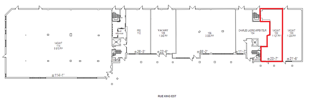 2140 St King E, Sherbrooke, QC en alquiler - Foto del edificio - Imagen 2 de 23