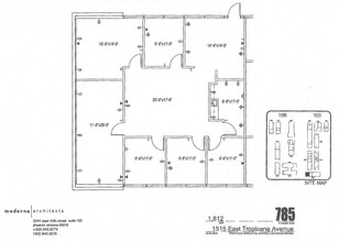 1455-1515 E Tropicana Ave, Las Vegas, NV en alquiler Plano de la planta- Imagen 1 de 6