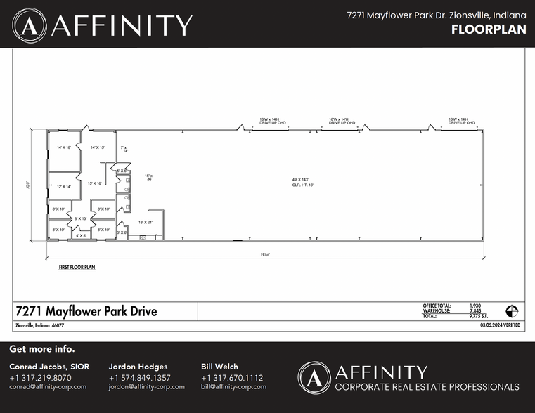 7271 Mayflower Park Dr, Zionsville, IN en alquiler - Foto del edificio - Imagen 3 de 3