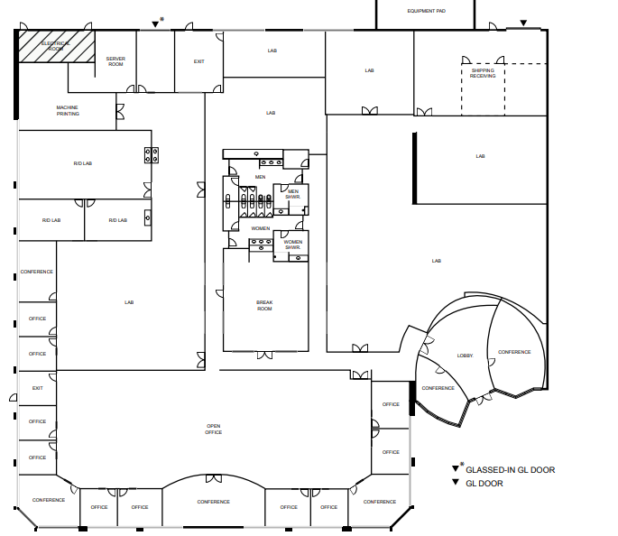 46429 Landing Pkwy, Fremont, CA en alquiler Plano de la planta- Imagen 1 de 1