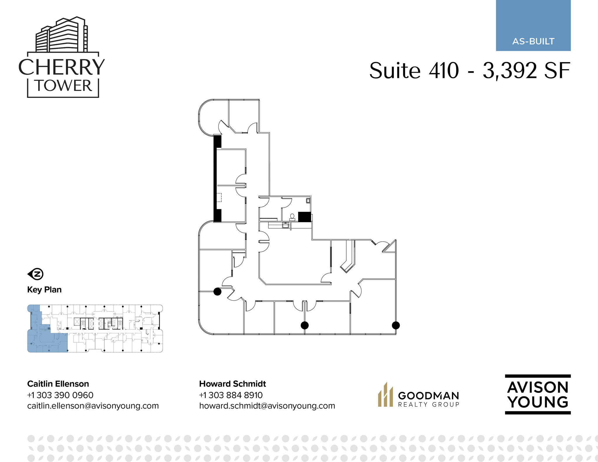 950 S Cherry St, Denver, CO en alquiler Plano de la planta- Imagen 1 de 1