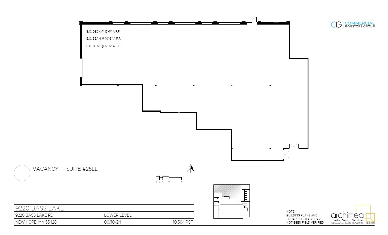 9220 Bass Lake Rd, New Hope, MN en alquiler Plano de la planta- Imagen 1 de 1