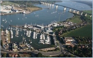 The Strand, Wherstead, SFK - Aérea  vista de mapa