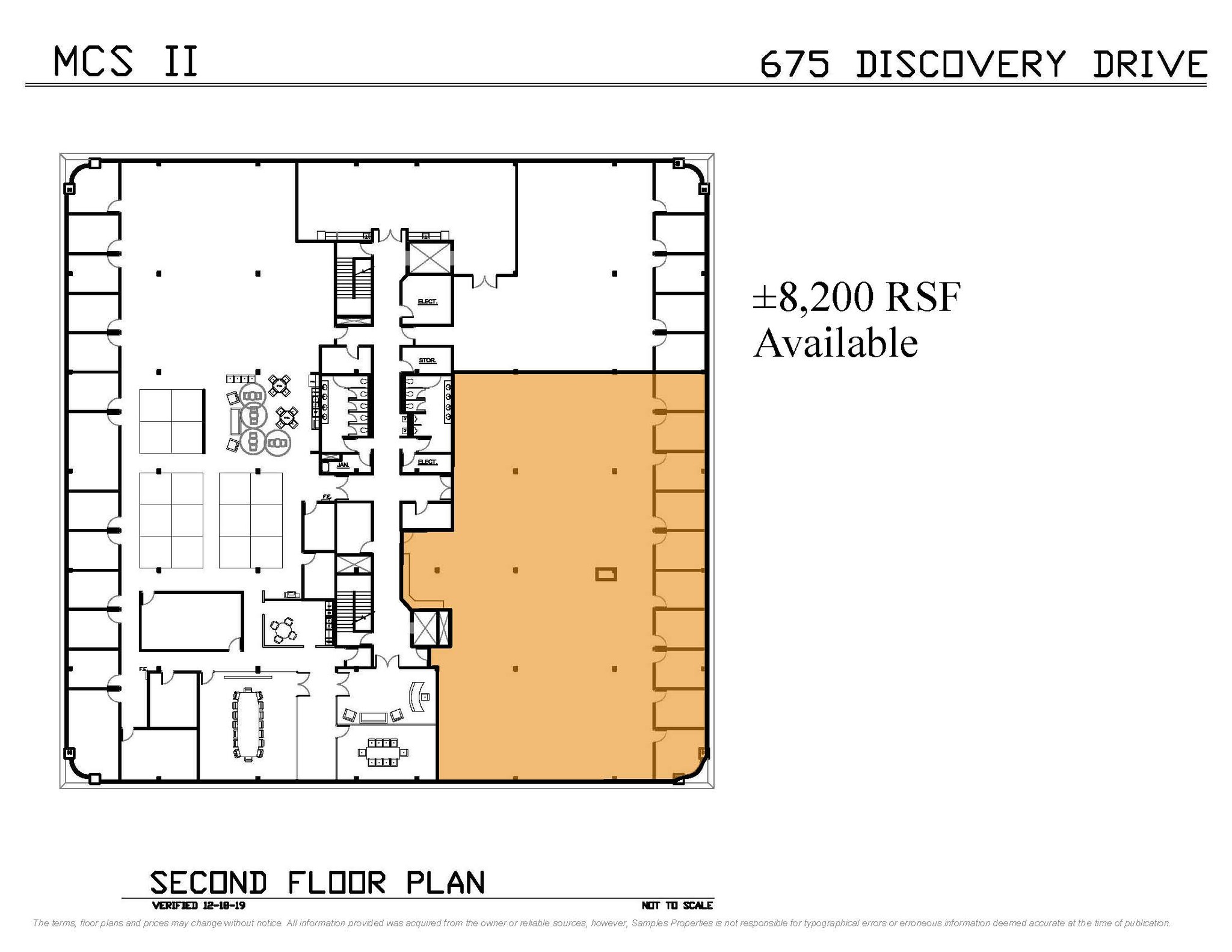 675 Discovery Dr NW, Huntsville, AL en alquiler Plano de la planta- Imagen 1 de 1