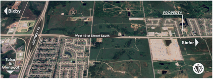 3548A W 151st St, Kiefer, OK - VISTA AÉREA  vista de mapa