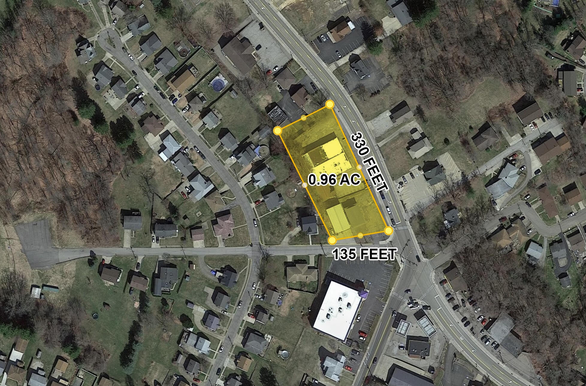 3698 Pennsylvania Ave, Weirton, WV en alquiler Plano de solar- Imagen 1 de 2