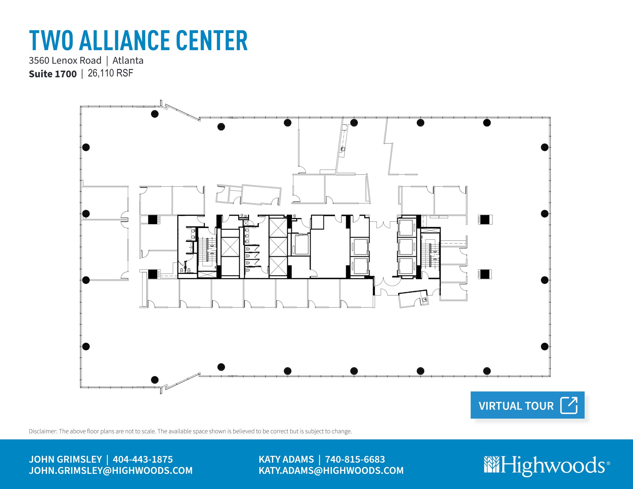 3560 Lenox Rd NE, Atlanta, GA en alquiler Plano del sitio- Imagen 1 de 1