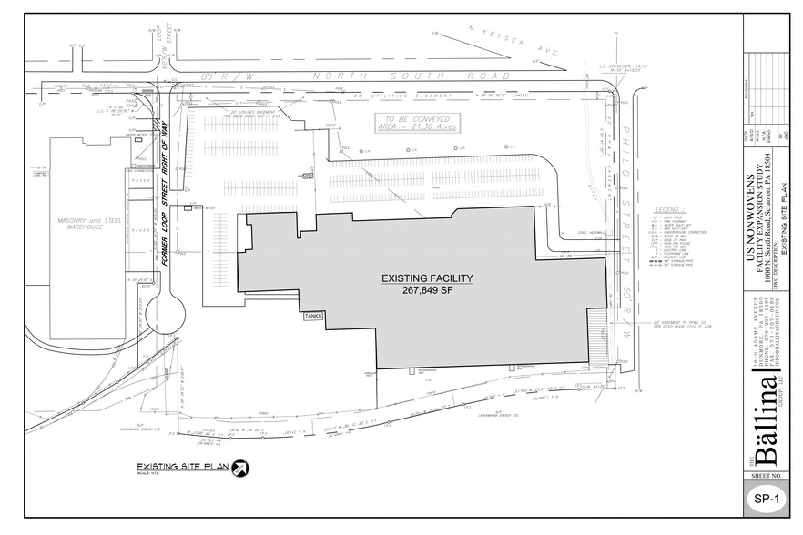 1000 N South Rd, Scranton, PA en alquiler - Plano del sitio - Imagen 2 de 27