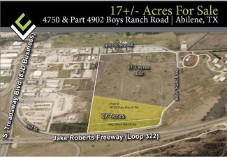 Más detalles para 4750 Boys Ranch Rd, Abilene, TX - Terrenos en venta