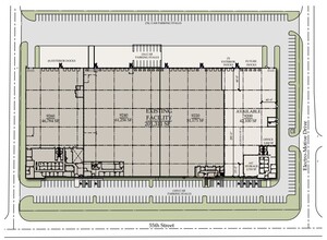 9200-9260 W 55th St, McCook, IL en alquiler Plano de la planta- Imagen 2 de 2