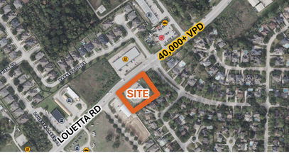 2819 Louetta Rd, Spring, TX - VISTA AÉREA  vista de mapa