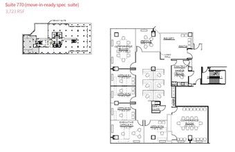 4520 East West Hwy, Bethesda, MD en alquiler Plano de la planta- Imagen 2 de 2