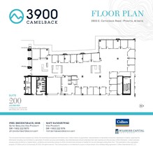 3900 E Camelback Rd, Phoenix, AZ en alquiler Plano de la planta- Imagen 1 de 1