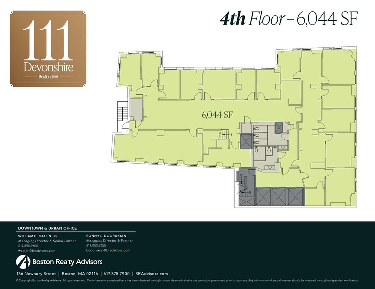 111 Devonshire St, Boston, MA en alquiler - Plano de la planta - Imagen 3 de 11