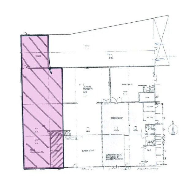 9 Rue Vauban, Mundolsheim en alquiler - Plano de la planta - Imagen 2 de 10