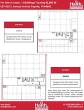 627-635 S Kansas Ave, Topeka, KS en venta Plano de la planta- Imagen 1 de 1