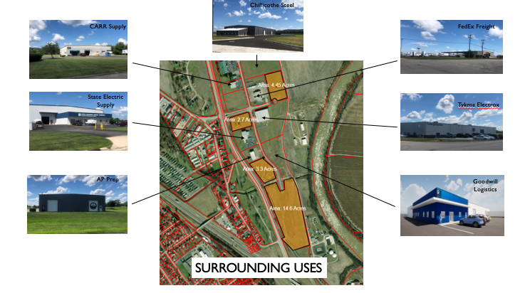 Industrial Dr, Chillicothe, OH en venta - Vista aérea - Imagen 2 de 3
