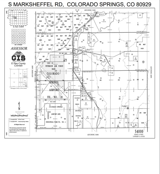 S Marksheffel Rd, Colorado Springs, CO en venta - Plano de solar - Imagen 2 de 2