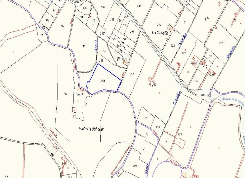 Partida la Casella, Alzira, Valencia en venta Plano de la planta- Imagen 1 de 13