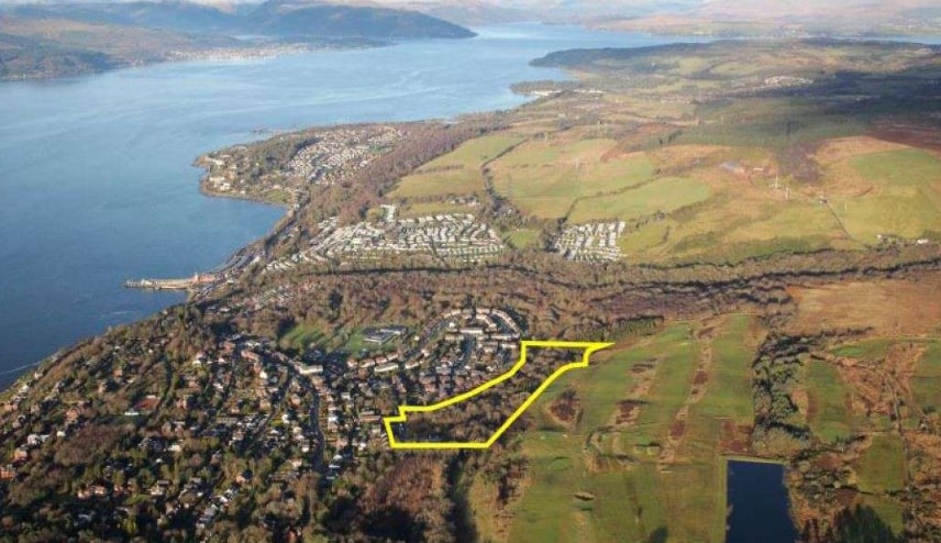 Hillview, Skelmorlie en venta - Vista aérea - Imagen 1 de 2