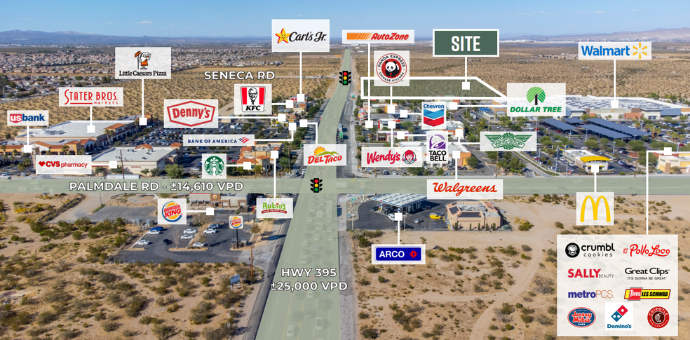 SWC of US-395 & Seneca Road, Victorville, CA en alquiler - Foto principal - Imagen 1 de 1