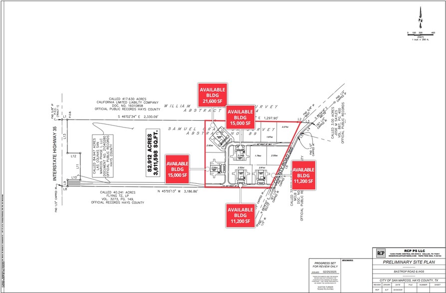 5225 N Interstate 35, San Marcos, TX en venta - Plano del sitio - Imagen 3 de 3