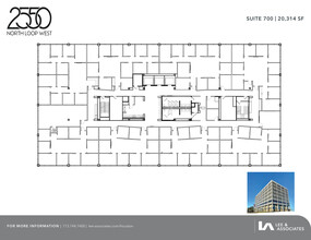 2550 N Loop Fwy W, Houston, TX en alquiler Plano de la planta- Imagen 1 de 1